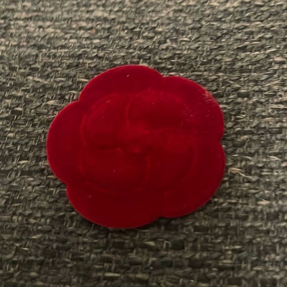 Chanel Camellia Red Flower Sticker - Picture 1 of 2